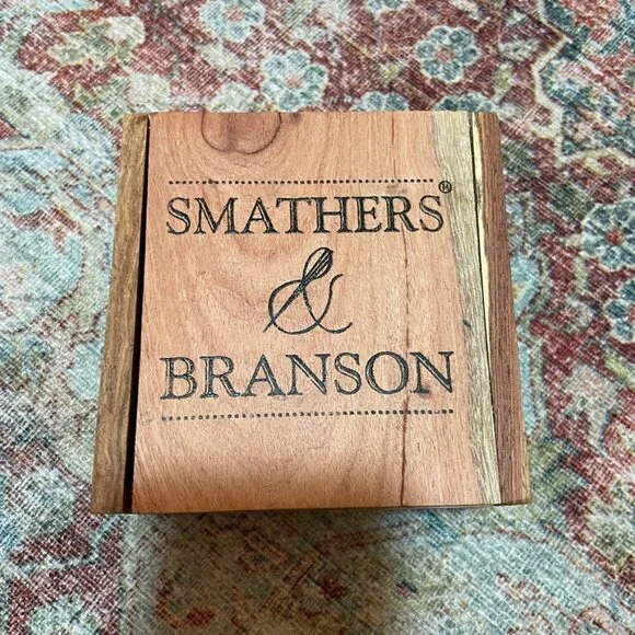 Smathers and Branson UVA V Sabres Needlepoint Belt in Dark Navy - Picture 8 of 8